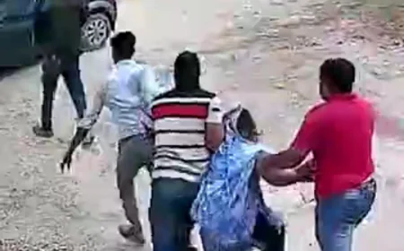 उदयपुर में दिनदहाड़े विवाहिता  का अपहरण, सीसीटीवी में कैद हुई वारदात