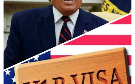 ट्रंप का बड़ा ऐलान  ; H-1B वीजा पर अब हर साल 88 लाख रुपये नहीं तो अमेरिका में एंट्री बैन