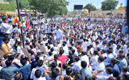 जैसलमेर की गलियों में गूंजा पर्यावरण का संदेश, ‘औरण बचाओ’ जनाक्रोश रैली में उमड़ा जनसैलाब