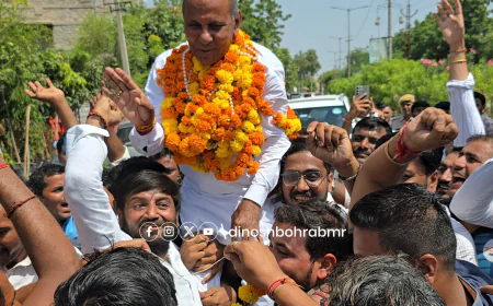 बाड़मेर अब गुंडागर्दी और अराजकता नहीं, शांति चाहता है: मेवराम जैन