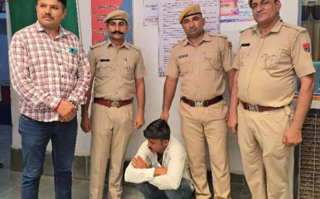 AI से अश्लीलता: युवती को ब्लैकमेल करने वाला गिरफ्तार