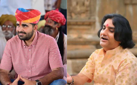 भजन गायक प्रकाश माली को चुनावी मैदान में उतारने का ऐलान: रविंद्र सिंह भाटी का जोरदार आह्वान, 'मैं खुद मजबूती से खड़ा रहूंगा!'