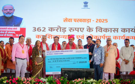 मुख्यमंत्री भजनलाल शर्मा ने जैतारण में 362 करोड़ के विकास कार्यों का किया लोकार्पण और शिलान्यास