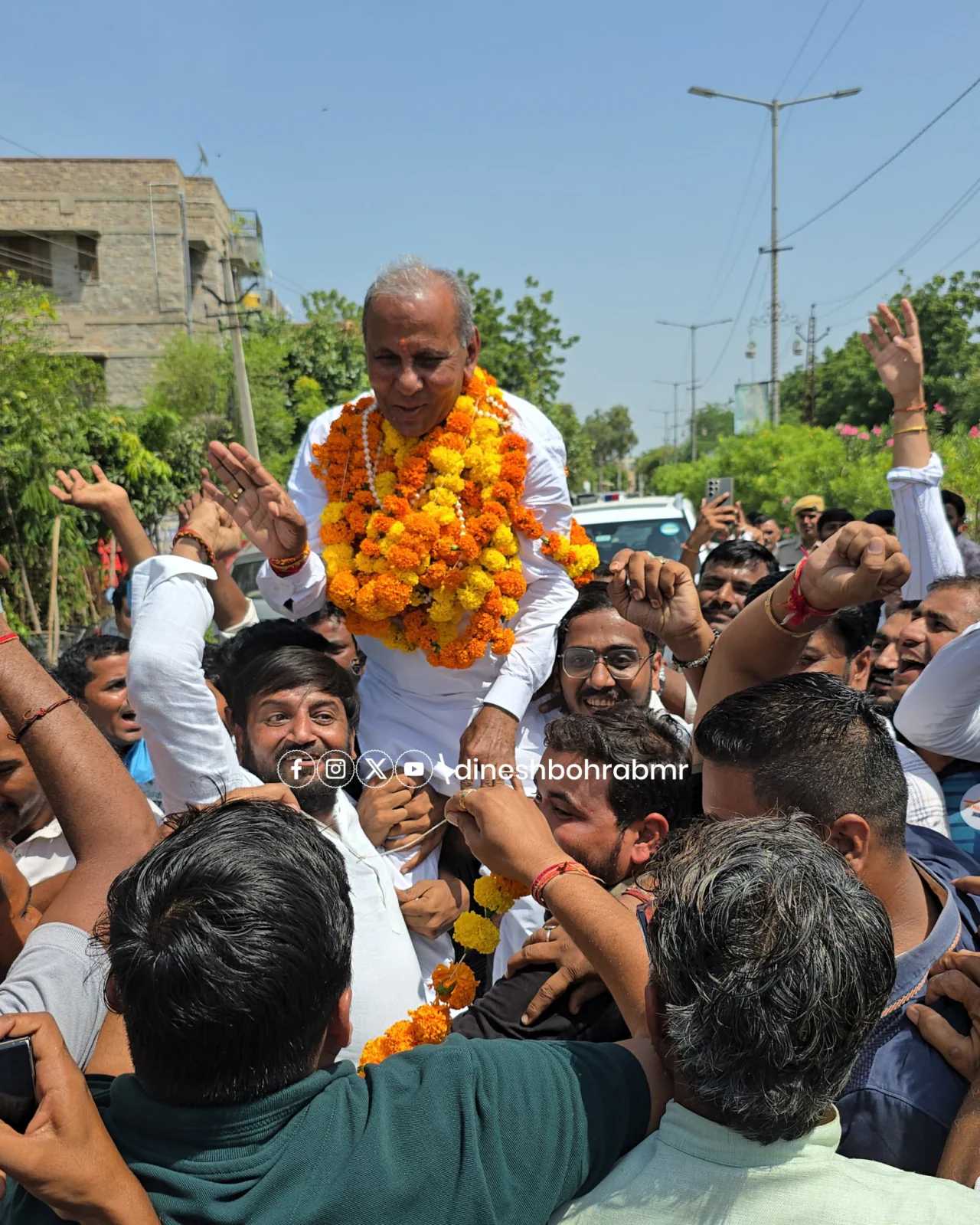 बाड़मेर अब गुंडागर्दी और अराजकता नहीं, शांति चाहता है: मेवराम जैन