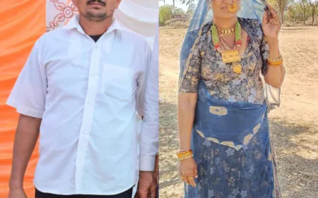 सांचौर में खौफनाक वारदात: पति ने पत्नी की हत्या कर टांके में कूदकर दी जान