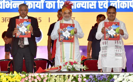 राजस्थान की प्रगति को नई उड़ान: अमित शाह ने 9,300 करोड़ के विकास कार्यों की दी सौगात, 4 लाख करोड़ के निवेश की शुरुआत