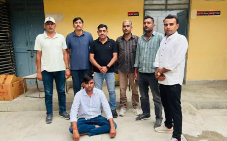 बाड़मेर में एएनटीएफ की बड़ी कार्रवाई: 20 हजार का इनामी नशा तस्कर गिरफ्तार, एमपी तक फैला रखा था नेटवर्क