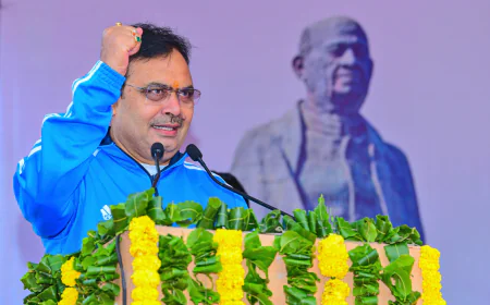 मुख्यमंत्री भजनलाल शर्मा ने किया ‘एकता मार्च’, बोले — सरदार पटेल ने रियासतों को जोड़ भारत को बनाया सशक्त