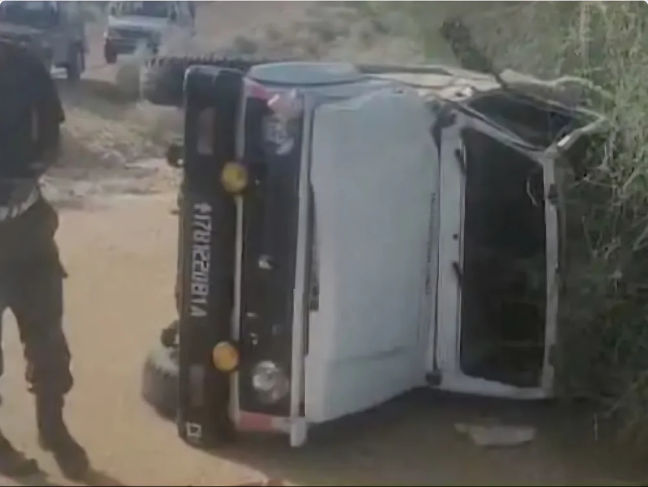 जैसलमेर में सेना की जिप्सी पलटने से मेजर की मौत, चार घायल: सड़क हादसे ने छीनी जांबाज की जिंदगी