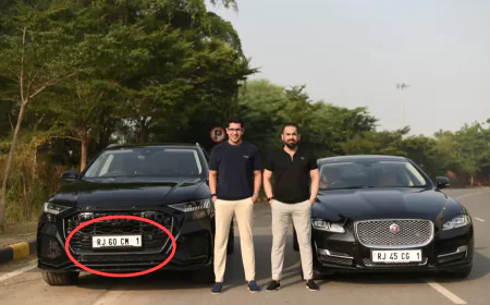 31 लाख में बिका VIP नंबर RJ60CM0001, जयपुर में बना रिकॉर्ड