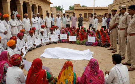 राजस्थान में अब शव रखकर धरना प्रदर्शन किया तो होगी एक साल से 5 साल तक की सजा