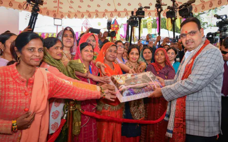 ग्रामीण महिलाओं की हुनरबाज़ी का रंगारंग मंच: मुख्यमंत्री भजनलाल शर्मा ने सरस राजसखी राष्ट्रीय मेले का किया भव्य शुभारंभ