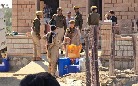 बाड़मेर के रेतीले धोरों में छिपी थी 15 करोड़ की एमडी ड्रग्स फैक्ट्री