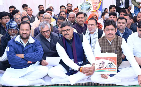 मनरेगा का नाम बदलने पर कांग्रेस का विरोध, जूली बोले– गरीबों के हक पर हमला