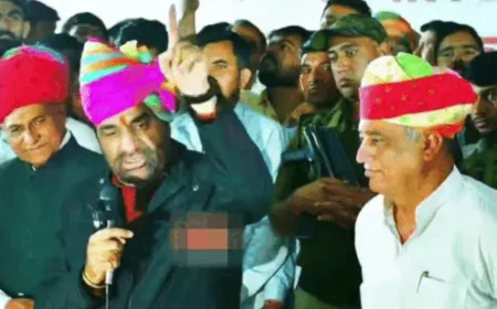 हनुमान बेनीवाल का तंज: मैं जिसके साथ हूं, वह लकी है!