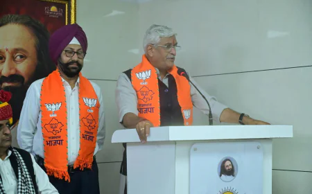 बीकानेर दौरे पर केंद्रीय मंत्री शेखावत, अरावली, मनरेगा और चुनाव पर बोले