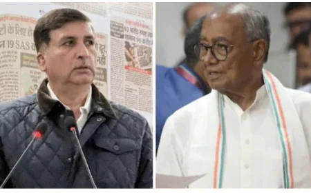 दिग्विजय सिंह के पोस्ट से कांग्रेस में घमासान, हरीश चौधरी ने जताई सख्त आपत्ति