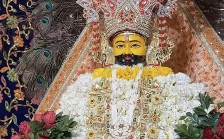खाटूश्यामजी धाम में भक्तों की भीड़, वीआईपी दर्शन पर रोक और 24 घंटे दर्शन की व्यवस्था