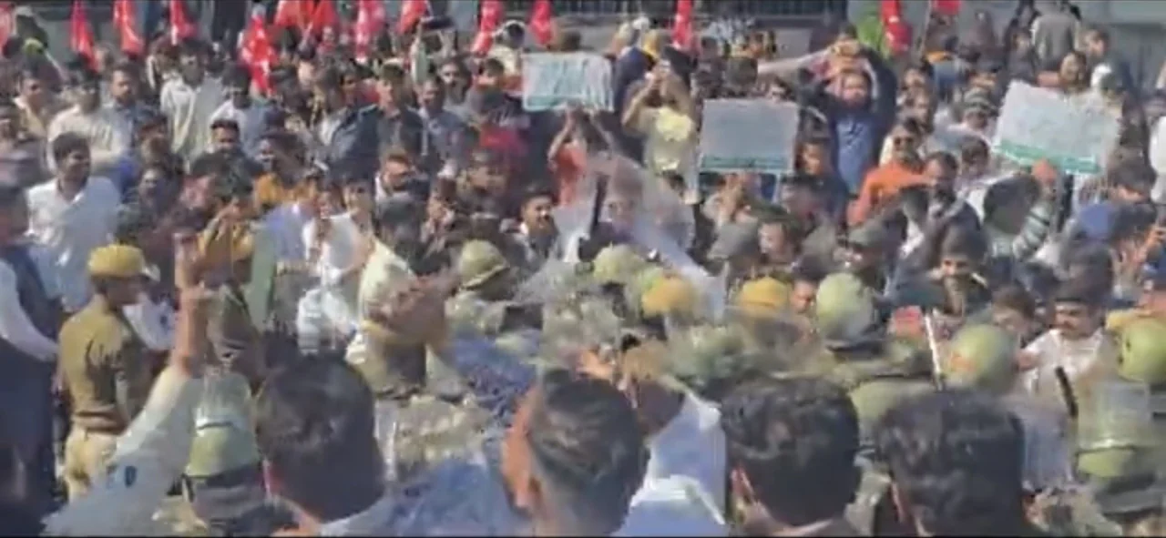 अरावली संरक्षण को लेकर उदयपुर सहित कई जिलों में प्रदर्शन, पुलिस से हुई झड़प