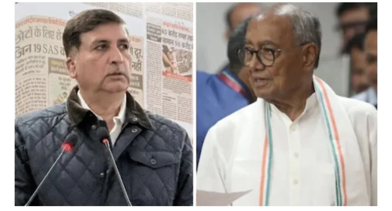 दिग्विजय सिंह के पोस्ट से कांग्रेस में घमासान, हरीश चौधरी ने जताई सख्त आपत्ति