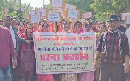 माजीसा धाम में चोरी: आस्था पर चोट, भक्तों का आक्रोश सड़कों पर!