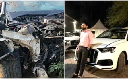 जयपुर में नशे में धुत रईसजादे का कहर, ऑडी से 16 लोगों को रौंदा, एक की मौत