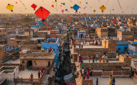 जयपुर में मकर संक्रांति पर पतंगबाजी का आनंद फीका: 5 किमी क्षेत्र में सख्त रोक, उल्लंघन पर कार्रवाई!