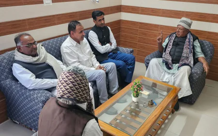 बाड़मेर सियासत: अमीन खान ने क्यों बनाई 'जन आक्रोश रैली' से दूरी? उम्मेदाराम बेनीवाल से मुलाकात के बाद बड़ा बयान!