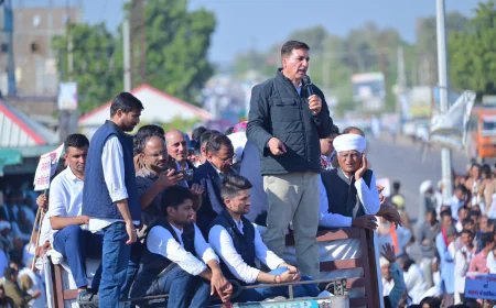 धोरीमना में गरजे हरीश चौधरी: मंत्री को दी चेतावनी, बोले- जनता सिखाएगी सबक!