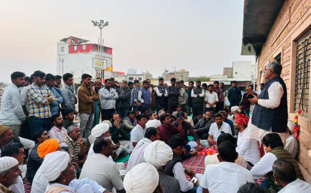 मनरेगा बचाओ संग्राम: बाड़मेर में कांग्रेस की जोरदार सभाएं, केंद्र की नीतियों पर साधा निशाना