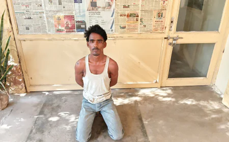 बालोतरा में महिला का गला काटने वाला बदमाश मात्र 6 घंटे में पुलिस के हत्थे चढ़ा