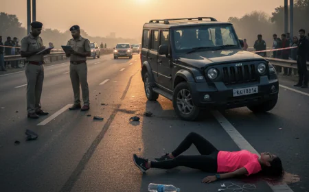 जयपुर में फिर हिट एंड रन का कहर: वायुसेना में भर्ती की तैयारी कर रही युवती की मौत