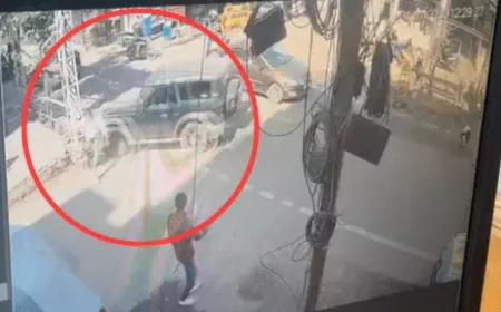 किराए की थार बनी मौत का कारण: जयपुर में तेज रफ्तार ने युवक की जान ली, युवती गंभीर घायल