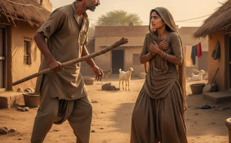 मां की चीख सुनकर बेटी भागी, दृश्य देखकर रह गई दंग, पिता के हाथ में था लोहे का सरिया !