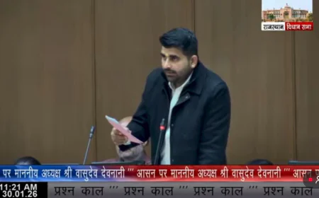 JJM धांधली और पानी की किल्लत पर विधायक भाटी सख्त मंत्री कन्हैया कुमार ने सदन में कहा जून 2026 तक सुलझेगी समस्या