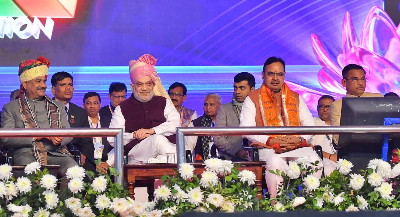 जोधपुर में अंतर्राष्ट्रीय माहेश्वरी महाधिवेशन, आत्मनिर्भर भारत और स्वदेशी पर अमित शाह का बड़ा संदेश