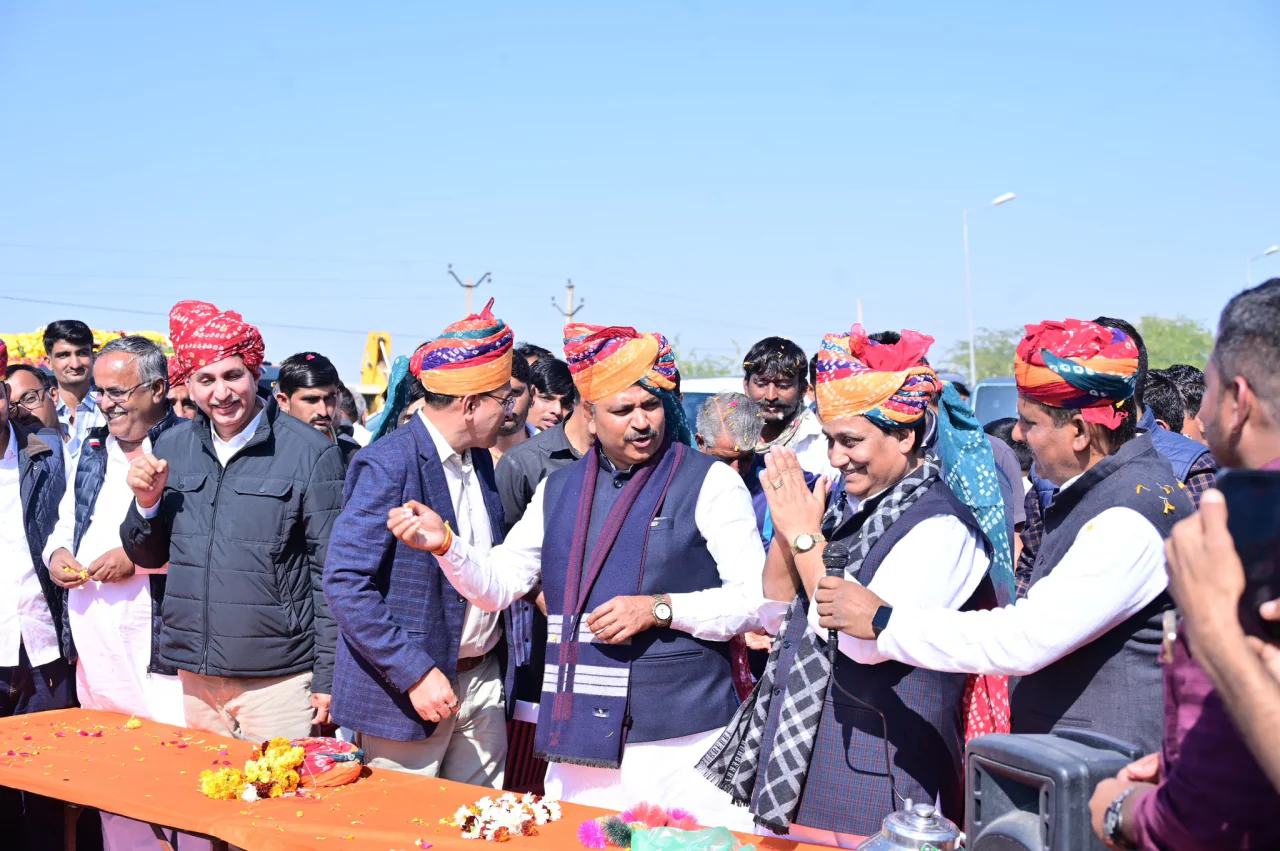 बाड़मेर-बालोतरा भूगोल विवाद: धोरीमन्ना में कांग्रेस की जन आक्रोश रैली