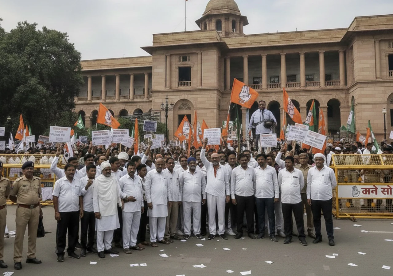 SIR पर सियासी घमासान: कांग्रेस का आरोप, हर विधानसभा में कटे हजारों वोट