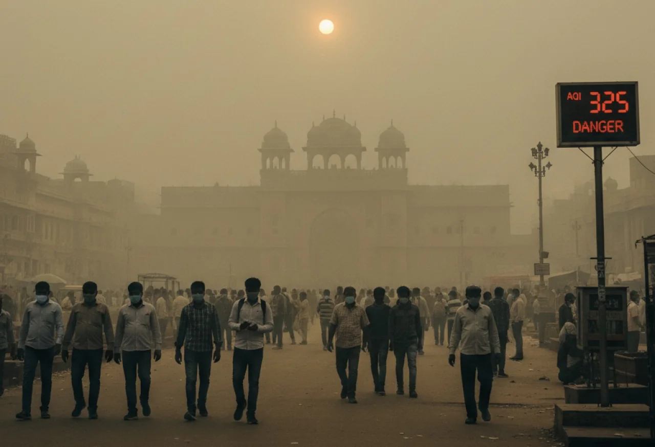 राजस्थान में हवा फिर जहरीली, कई शहरों में AQI 300 पार, स्वास्थ्य पर बढ़ा खतरा