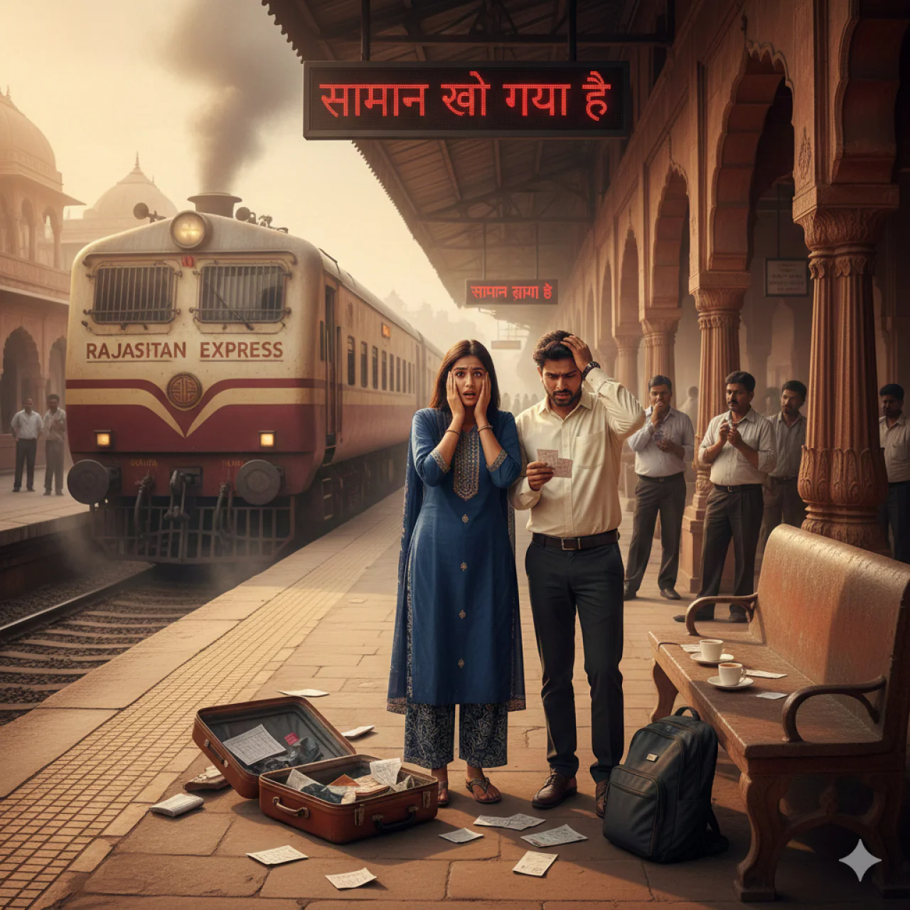 ट्रेन में छूट गए  लाखों के जेवरात : लूणी जीआरपी की तत्परता से यात्री को मिला बैग, 8-9 लाख के आभूषण सुरक्षित लौटाए