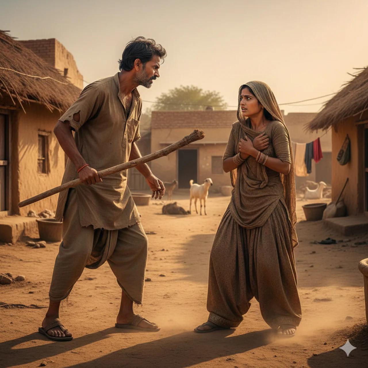 मां की चीख सुनकर बेटी भागी, दृश्य देखकर रह गई दंग, पिता के हाथ में था लोहे का सरिया !