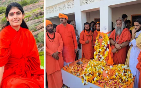 4 दिन बाद भी साध्वी की रहस्यमयी मौत से नहीं उठा पर्दा, कमिश्नर के साथ SIT और FSL टीमें पहुंची साध्वी के आश्रम