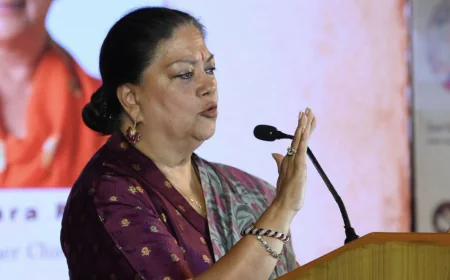 वसुंधरा राजे का बड़ा बयान: धोद में बरगद की तरह फैली BJP, कांग्रेस-कॉमरेड गायब