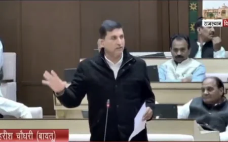 बाड़मेर-बालोतरा बंटवारे पर बरसे हरीश चौधरी: 'मुझे रोकने की गलतफहमी छोड़ दें मुख्यमंत्री'"