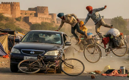 सीसीटीवी फुटेज में संदिग्ध कार के नंबर मिले, ठेकेदार को बुलाकर पूछताछ जारी।