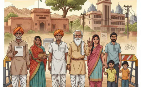 राजस्थान चुनाव में बड़ा बदलाव अब अनपढ़ भी लड़ सकेंगे चुनाव,2 संतान वाली पाबंदी हटेगी