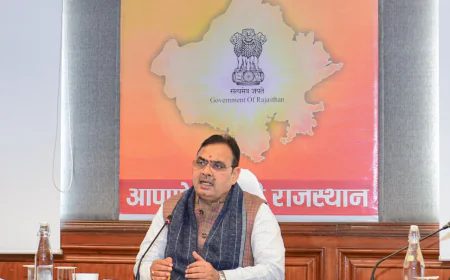 राजस्थान में जनगणना-2027 की तैयारी तेज, मुख्यमंत्री भजनलाल शर्मा ने दिए अहम निर्देश