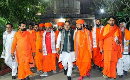 खेजड़ी संरक्षण कानून: मुख्यमंत्री भजनलाल शर्मा से संतों की मुलाकात, जताया आभार