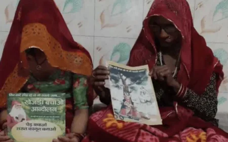 खेजड़ी बचाने की जंग: अस्पताल के बिस्तर से मां की पुकार, सरकार बनाए सख्त कानून