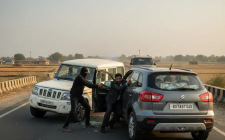 बालोतरा में व्यापारी से छीने 10 लाख, उसी पैसों से खरीदी स्कॉर्पियो